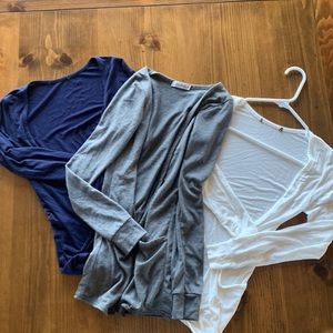 Lot of 3 girls lightweight sweater